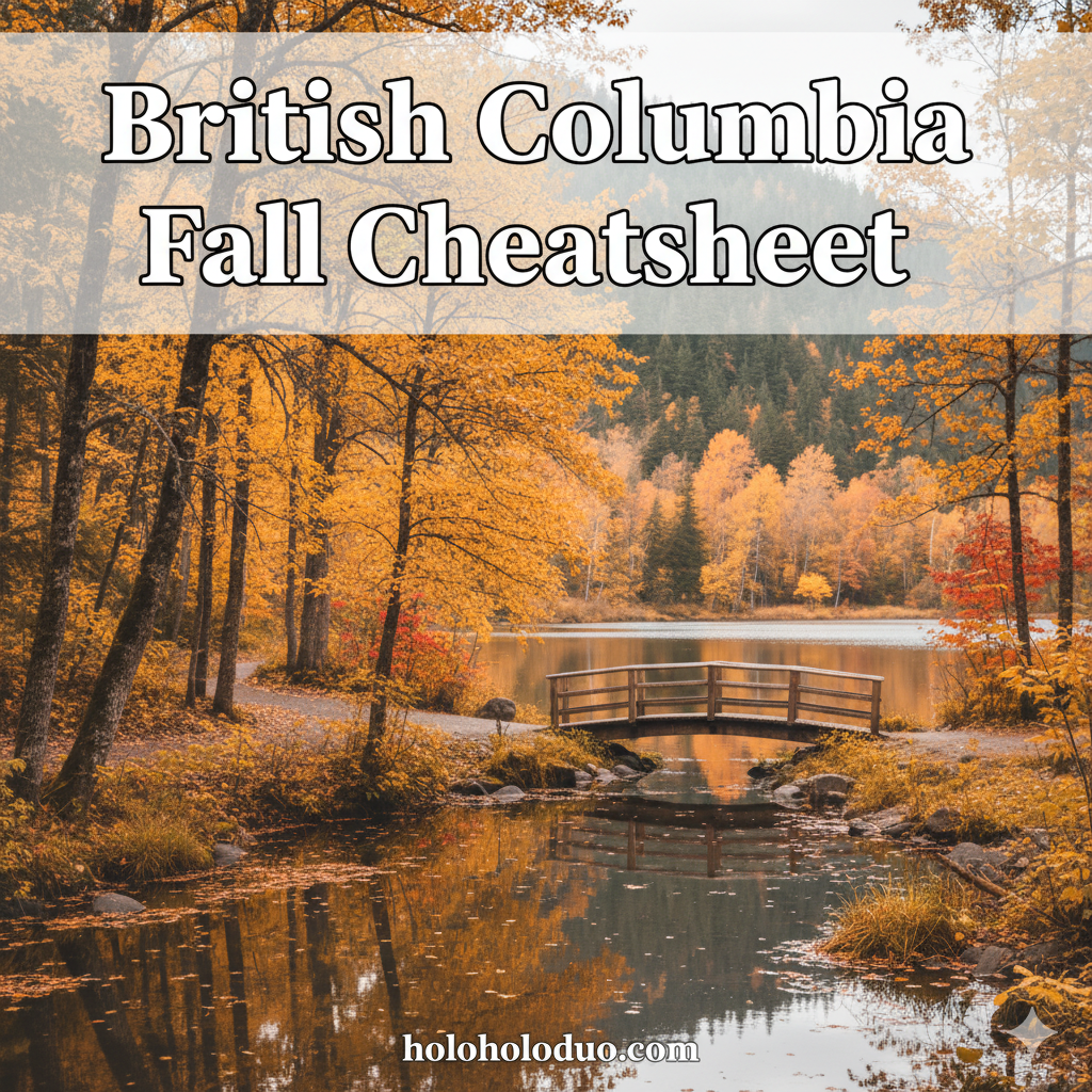 BC Fall Guide