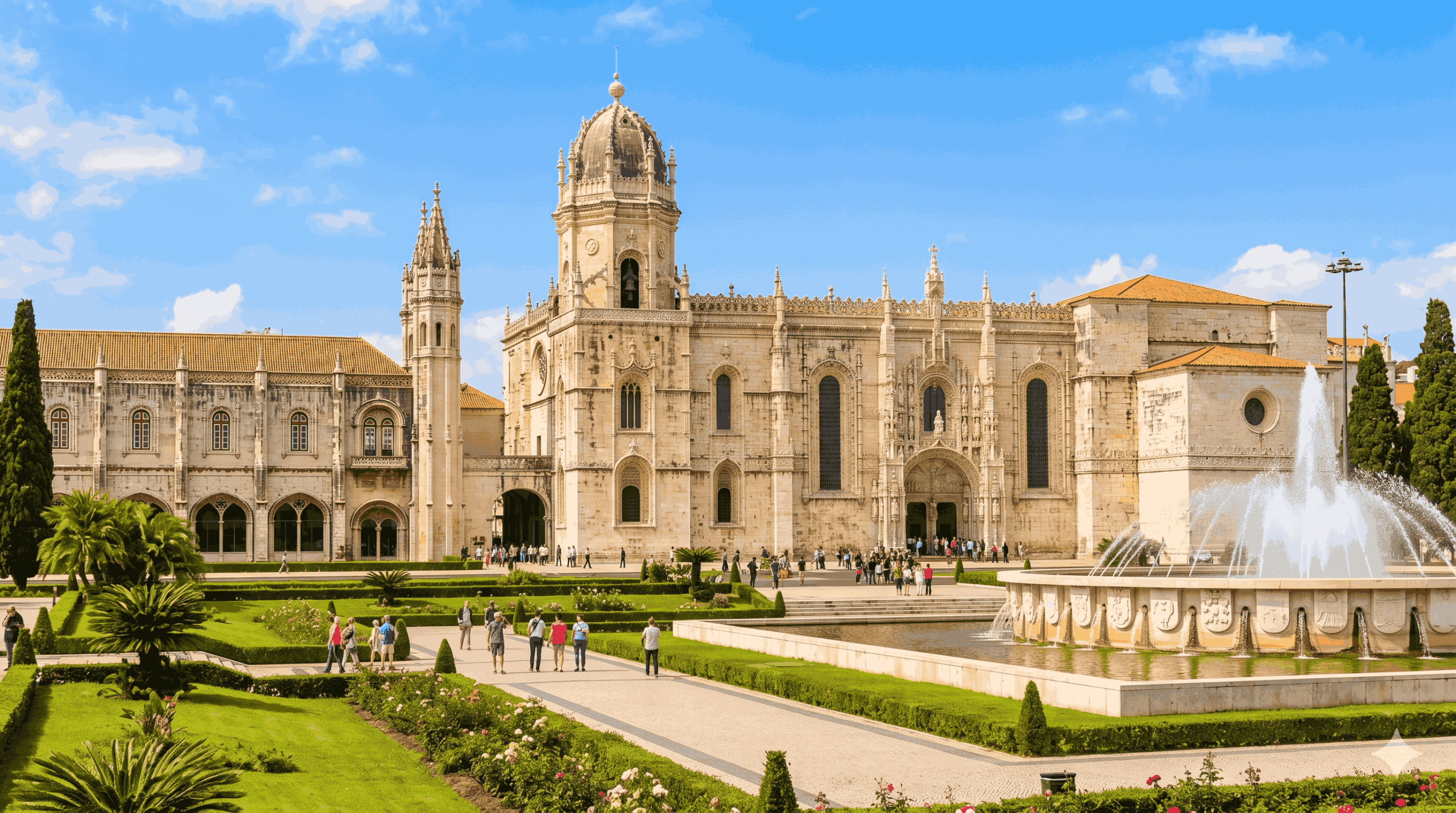 Jerónimos Monastery in Lisbon, Portugal